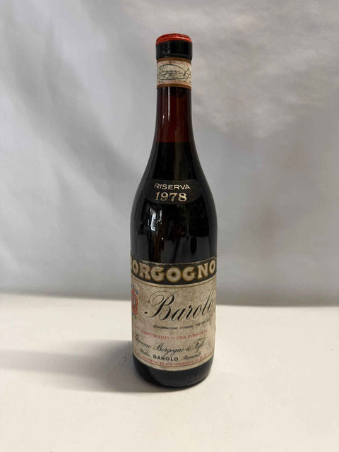 Barolo, Giacomo Borgogno, riserva 1978