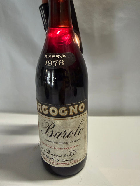 Barolo, Giacomo Borgogno, reserve 1961