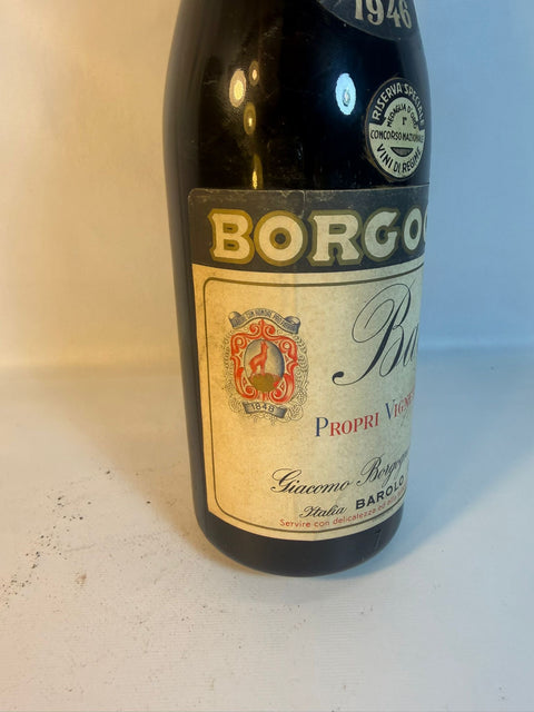 Barolo, Giacomo Borgogno, Special Reserve 1937