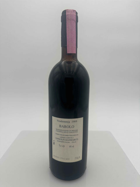 Barolo Ghisolfi Attilio, 1989
