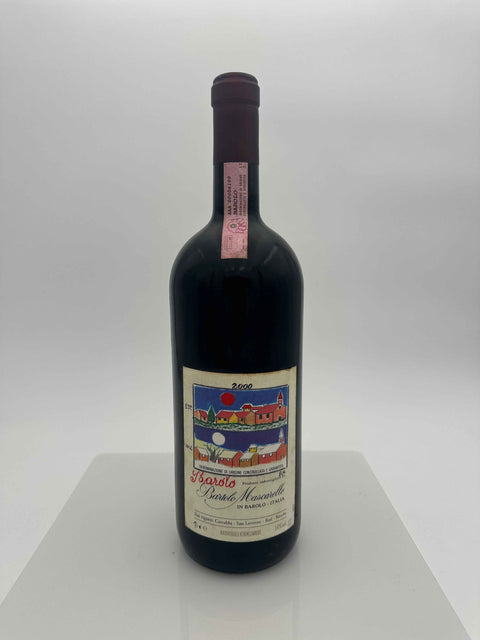 Magnum, Bartolo Mascarello, Barolo vintage 2000 , HAND - DRAWN LABEL BY BARTOLO