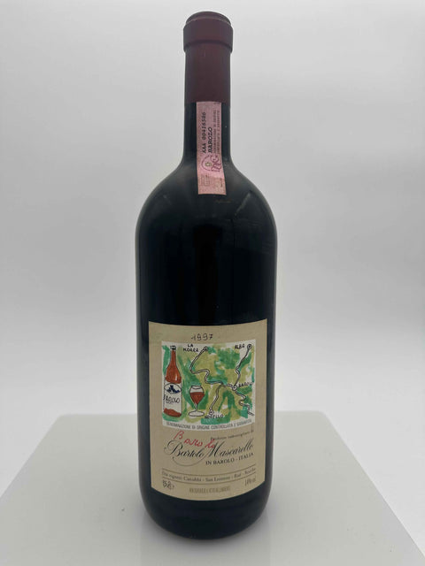Magnum, Bartolo Mascarello, Barolo vintage 1997 , HAND - DRAWN LABEL BY BARTOLO