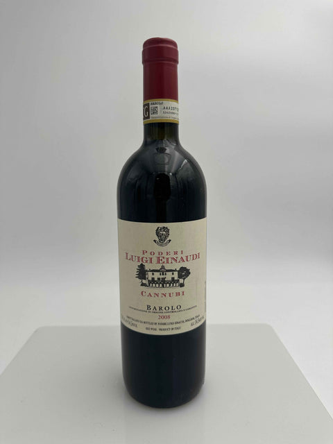 Poderi Luigi Einaudi, Barolo Cannubi 2008