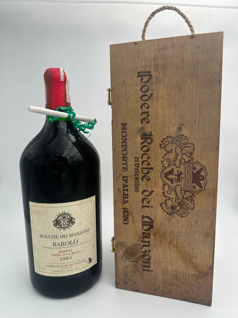 Doppio Magnum Poderi Rocche dei Manzoni, Barolo Riserva Vigna D'La Roul 1985