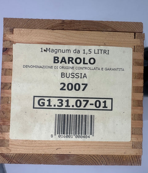 Magnum Prunotto Barolo Bussia 2017