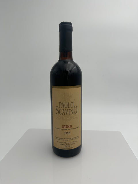 Barolo, Paolo Scavino, 1992