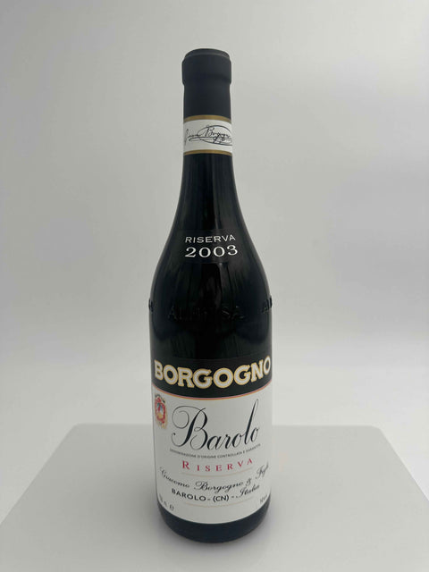 Barolo, Giacomo Borgogno, riserva 2003