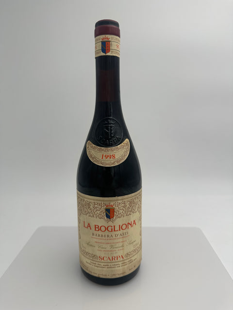 Scarpa, La Bogliona Barbera D'Asti, 1998