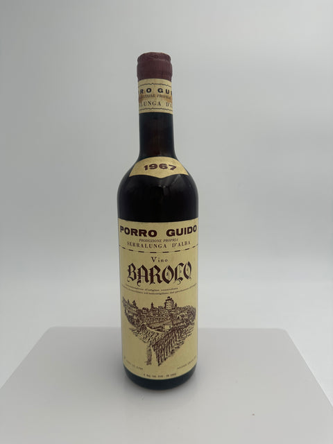 Guido Porro, Serralunga D'Alba Barolo 1967