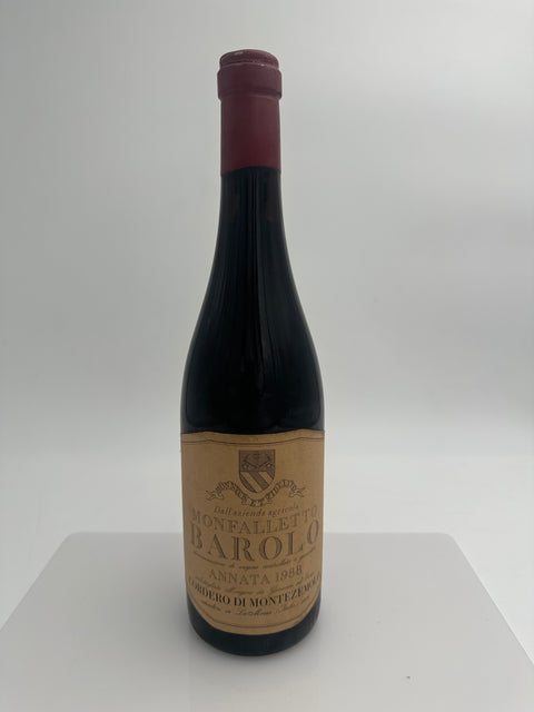 Paolo cordero Di Montezemolo, Monfalletto Barolo 1988