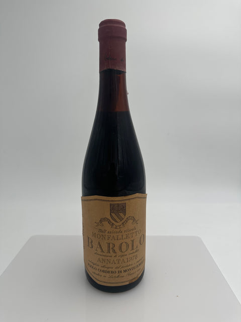 Paolo cordero Di Montezemolo, Monfalletto Barolo 1978