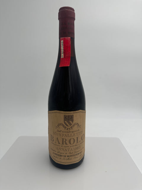 Paolo cordero Di Montezemolo, Monfalletto Barolo 1982