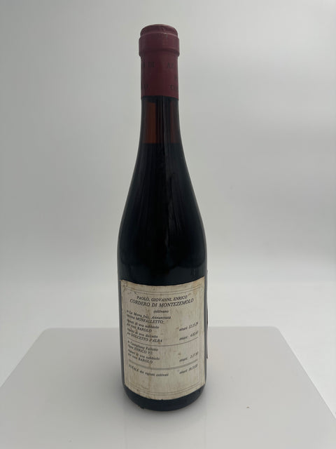 Paolo cordero Di Montezemolo, Monfalletto Barolo 1982