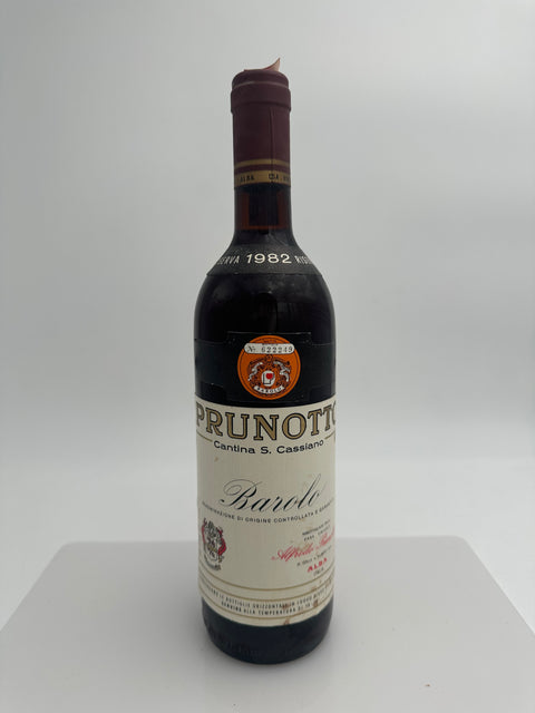 Prunotto Barolo Riserva 1982
