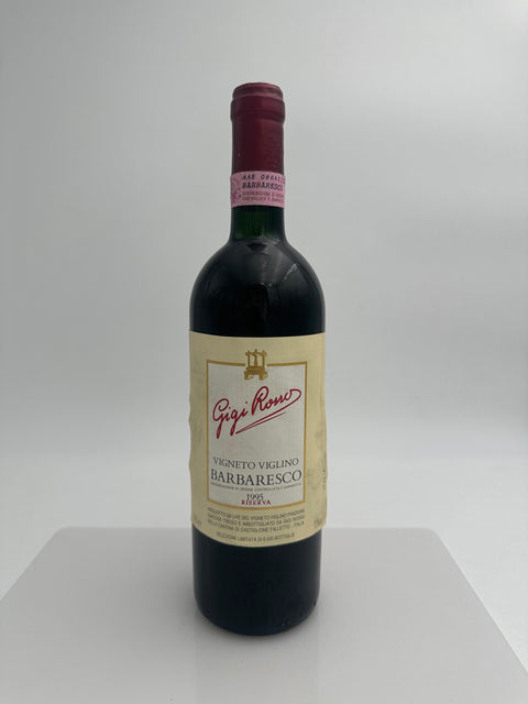 Gigi Rosso, Barbaresco Riserva Vigneto Viglino 1995