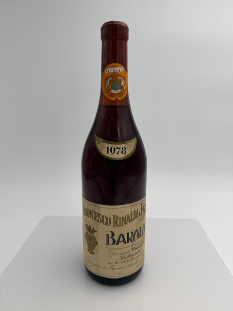 Francesco Rinaldi & figli, Barolo Cannubbio La Brunata 1978