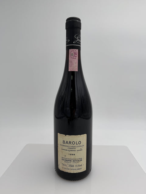 Rinaldi Giuseppe, vintage 1999, Barolo Cannubi S. Lorenzo Ravera