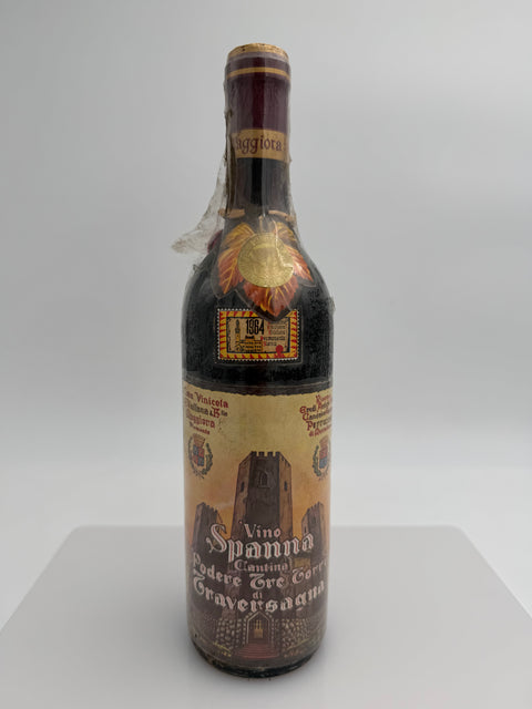 Vino Spanna, Antonio Vallana e Figlio, Podere Tre Torri di Traversagna Riserva 1964