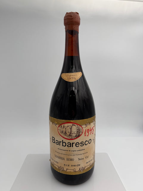 Voghera Remo, Barbaresco 1978, 3,750 litri