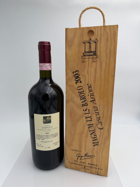 DMG Gigi Rosso, Barolo Arione , 2003