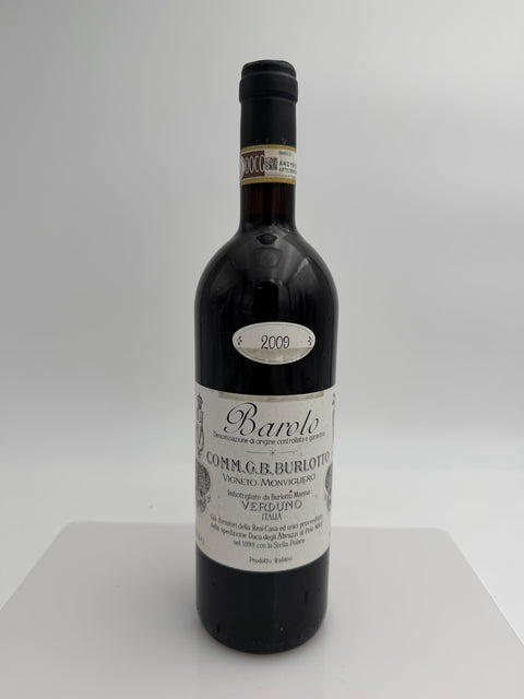 Comm. G.B. Burlotto, Monvigliero Barolo,  2009