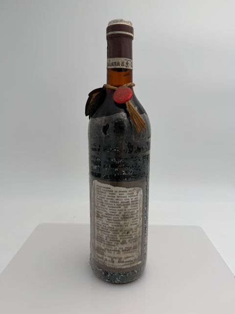 Vino Spanna, Antonio Vallana e Figlio, Campi Ravdii, 1961, Gattinara