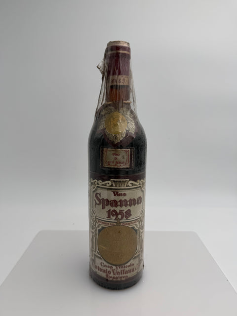 Vino Spanna, Antonio Vallana e Figlio, 1958 Il Vino di Altri Tempi Medaglia D'Oro