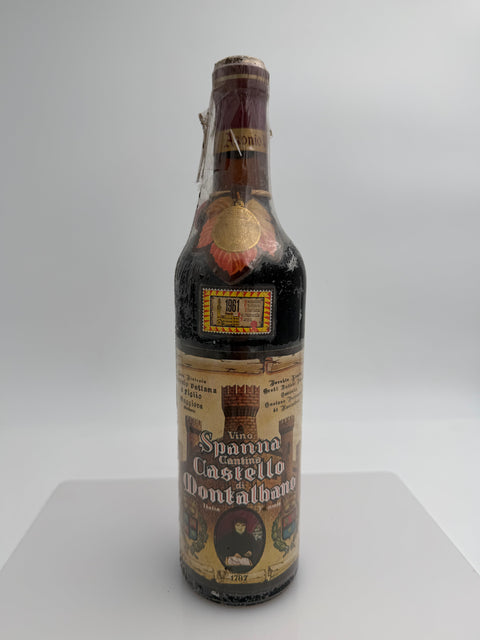 Vino Spanna, Antonio Vallana e Figlio, Castello di Montalbano Vecchia Riserva 1961