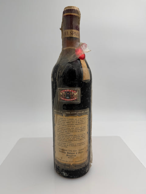 Vino Spanna, Antonio Vallana e Figlio, Castello di Montalbano Vecchia Riserva 1957