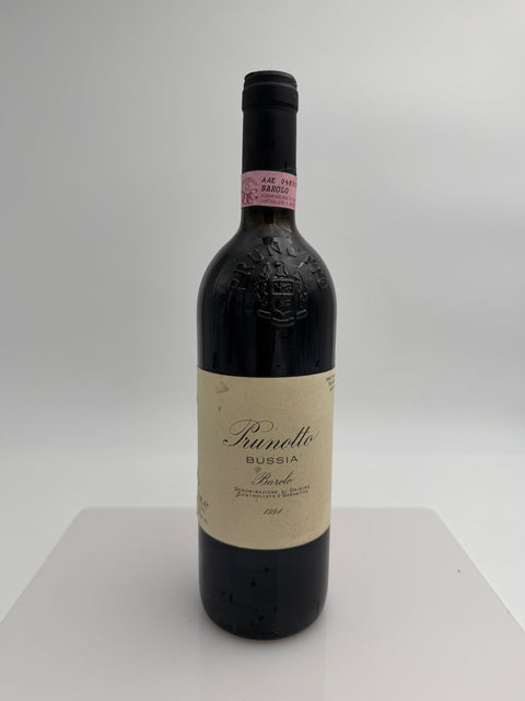 Prunotto Barolo Bussia, 1994