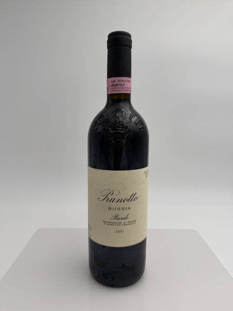 Prunotto Barolo Bussia, 1997