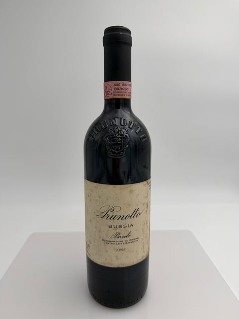 Prunotto Barolo Bussia, 1998