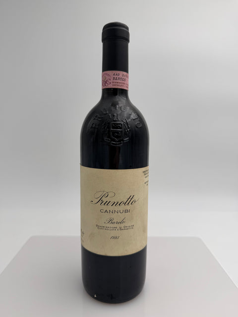 Prunotto Barolo Cannubi 1993