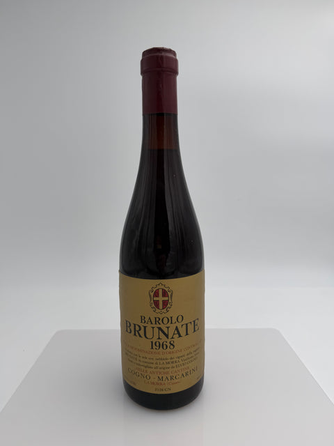 Marcarini, Barolo Brunate 1968, Cogno Marcarini
