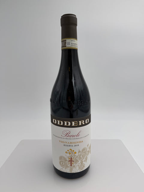 Oddero, Barolo vintage 2018, Riserva Vignarionda