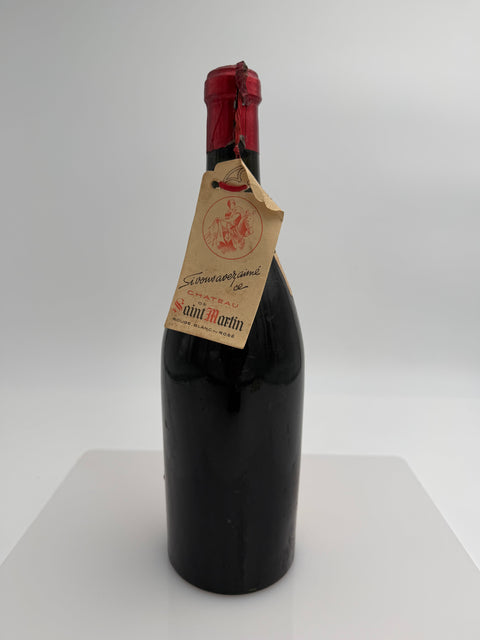 Château Saint Martin, Cotes de Provence, Cru Clasee 1952