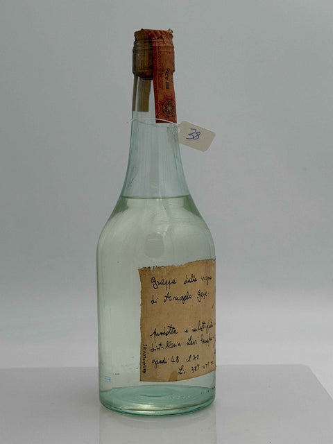 Grappa Romano Levi, Grappe delle vigne di Angelo Gaja, 1996, 38