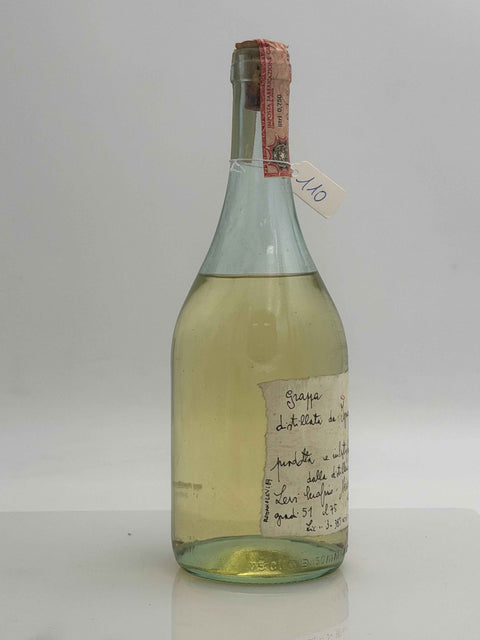 Grappa Romano Levi, distillata da Ignari, 1984, 110