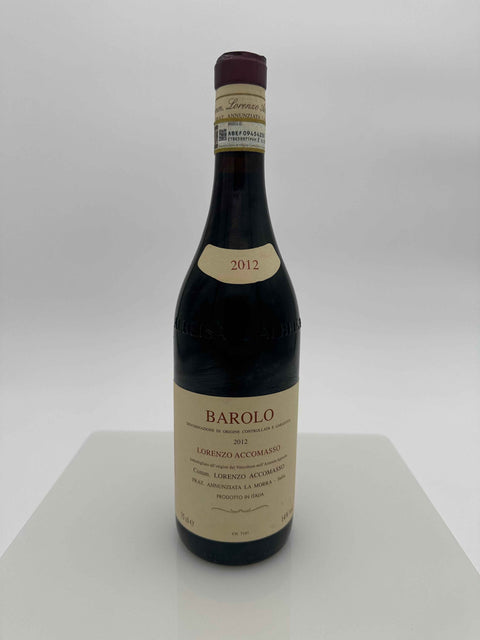 Lorenzo Accomasso, Barolo vintage 2012