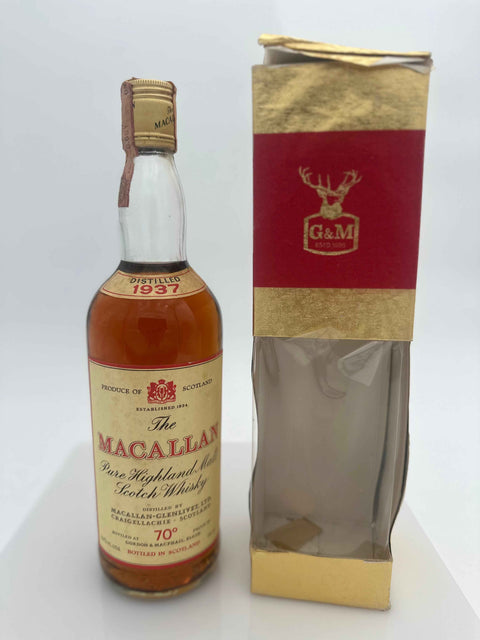 The Macallan, distilled 1937