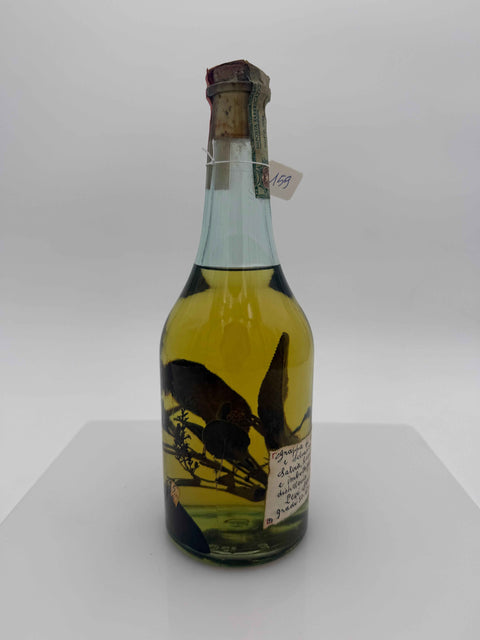 Grappa Romano Levi, grappa di una donna selvatica con limoncina, salvia, rosmarino, 1997, 159
