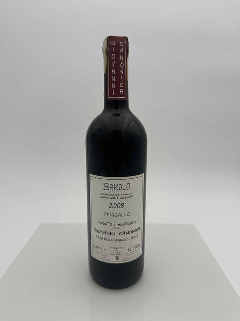 Barolo Paiagallo, Giovanni Canonica, 2008