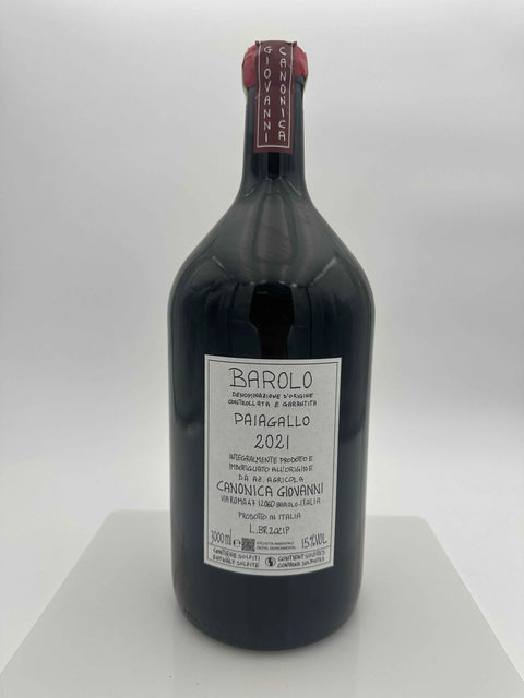 3 Lt Barolo Paiagallo, Giovanni Canonica, 2021