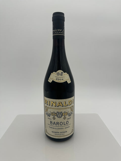 Rinaldi Giuseppe, vintage 2004, Cannubi, S. Lorenzo Ravera - European Best Wine