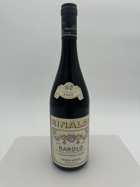 Rinaldi Giuseppe, vintage 2007, Cannubi, S. Lorenzo Ravera - European Best Wine