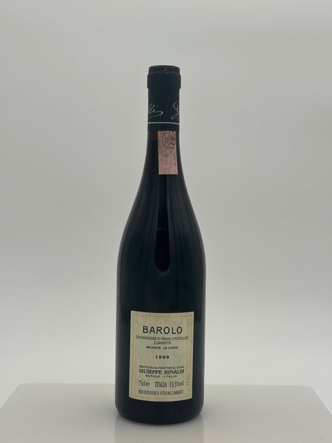 Rinaldi Giuseppe, vintage 1999, Brunate Le Coste - European Best Wine