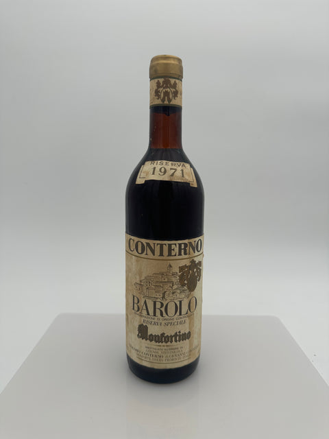 Conterno, Monfortino, Barolo Riserva speciale 1971 - European Best Wine