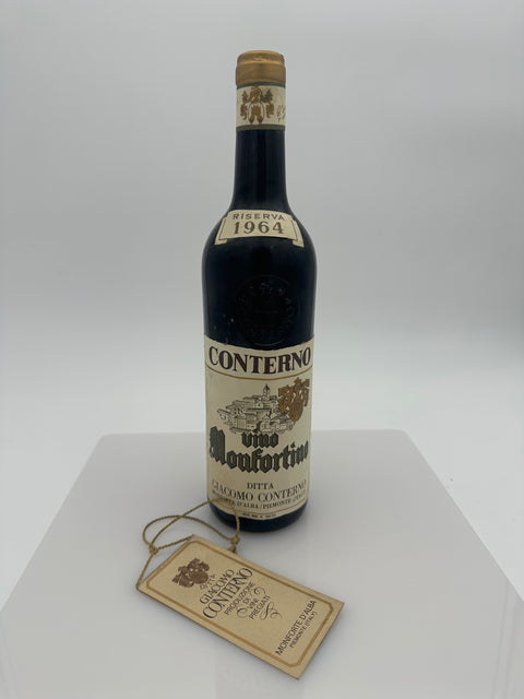 Conterno, Monfortino, Barolo Riserva speciale 1964 - European Best Wine