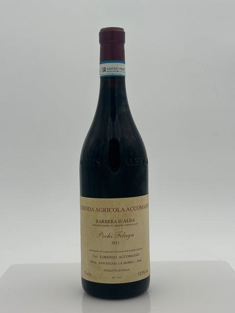 Lorenzo Accomasso, Annunziata, Barbera D'Alba Pochi Filagn 2011 - European Best Wine