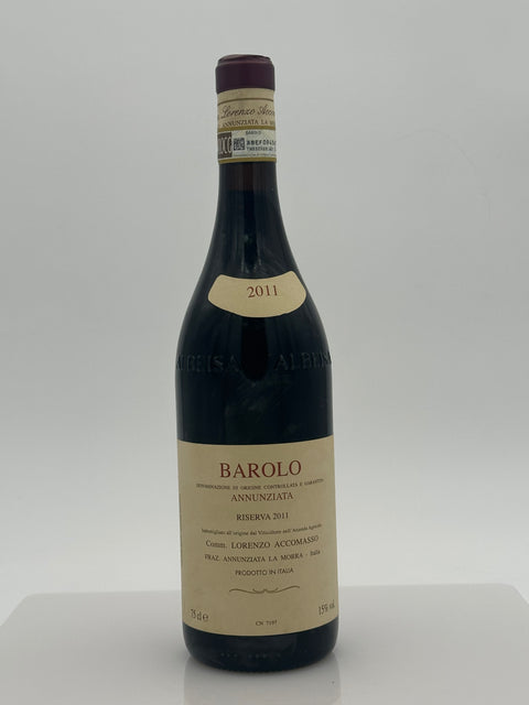 Lorenzo Accomasso, Annunziata, Barolo Riserva 2011 - European Best Wine